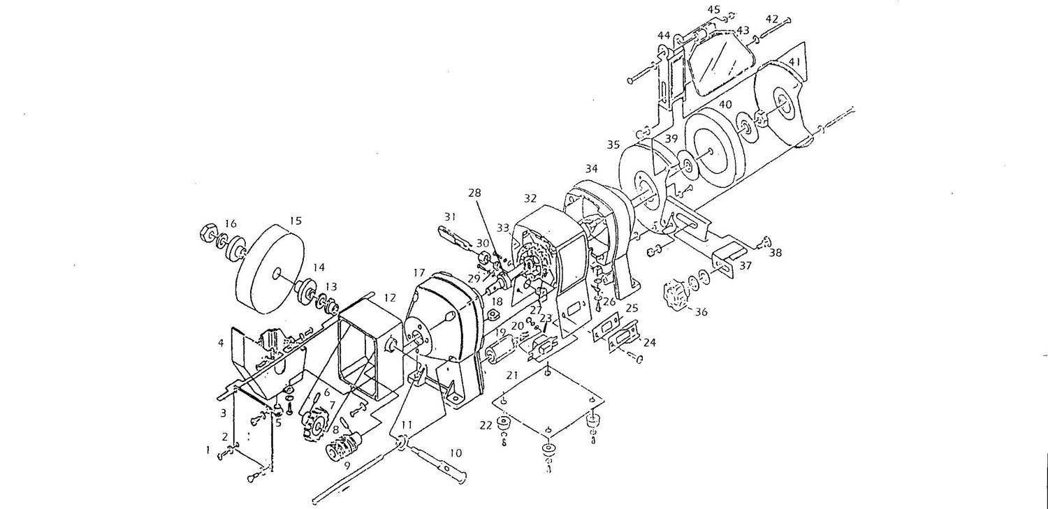 Draper wet and shop dry bench grinder