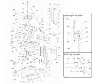 Draper BM25 78943 230V 1\" Bench Morticer Spare Parts