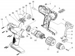 Draper CHD181V2 78944 14.4V & 18V Cordless Drills Spare Parts