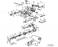 Draper BS75A 79350 650W 75mm Belt Sander Spare Parts