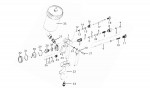 Draper GSG2 79519 300ml Gravity Feed Spray Gun Spare Parts