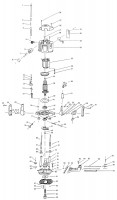 Draper PT1500VK 80002 Variable Speed Router Kit Spare Parts