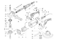 Draper AG2231 80277 230mm Angle Grinder Spare Parts