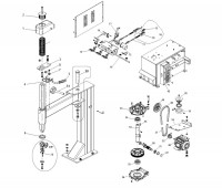 Draper TC100 81645 Semi-Automatic Tyre Changer Spare Parts
