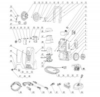 Draper PW2230 83414 Pressure Washer Spare Parts