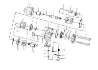 Draper SFAI12/1 83422 1/2\" Square Drive Composite Body Air Impact Wrench Kit Spare Parts