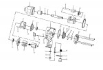 Draper SFAI12/16 83423 1/2\" Square Drive Composite Body Air Impact Wrench & Ratchet Kit Spare Parts