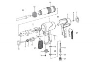 Draper DAT-AHK 83738 Hammer Kit Spare Parts
