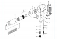 Draper DAT-ANS 84131 Needle Scaler Spare Parts