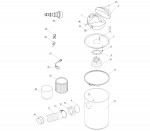Draper DE105A 84709 50L Dust Extractor Spare Parts