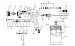 Draper 4212PRO 88223 Spray Gun Spare Parts
