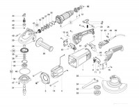 Draper AG2231(B) 89074 230mm Angle Grinder Spare Parts