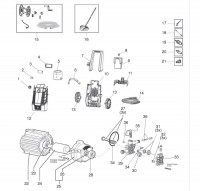 Draper PW2950 97776 Pressure Washer Spare Parts