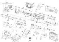 Milwaukee 4000452675 M18CSX-0 Cordless Reciprocating Saw Spare Parts