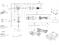 Milwaukee 4000469710 M18FHSAG125XB-0 Perf. Brak. Grinder Xxx Spare Parts