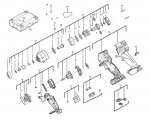 Milwaukee 4000467775 M18FID2-0X Fuel Impact Driver Spare Parts