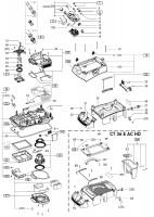 Festool 202985 Ctm 36 E 230V 3M Fl Dust Extractor Spare Parts