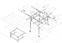 Festool 720915 Stm 1800 Mobile Saw Table & Work Bench Spare Parts