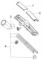 Festool 452910 Floor Nozzle Spare Parts