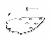 Festool 488036 Flat Sanding Pad Ssh - Stf - V93L / 6 Spare Parts