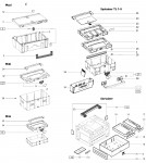 Festool 498432 Systainer T-Loc 1-5 / Maxi / Sortainer Spare Parts