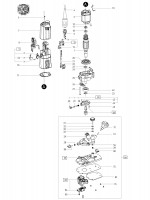 Festool 500299 Mfk 700Eq/B 220-240V Spare Parts