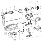 Festool 768173 Drc 18/4 Spare Parts