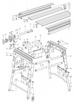Festool 500719 Cs 70 E Gb 110V Trimming Table Saw Spare Parts
