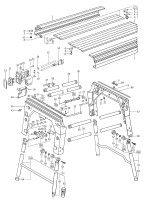 Festool 493474 Cs 70 E Gb 110V Trimming Table Saw Spare Parts
