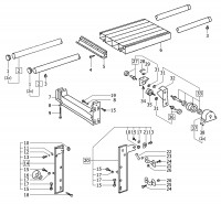 Festool 490312 Sliding Table Spare Parts