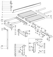 Festool 488059 Sliding Table Spare Parts