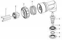 Festool 490293 Angle Attachment Dd-As Spare Parts