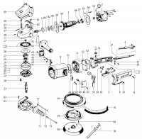 Festool 202809 Ras 180 E 230V Spare Parts