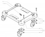 Festool 492388 Roll Board Spare Parts