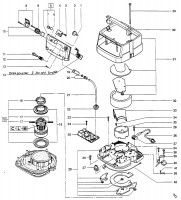 Festool 583096 Sr 203 E-As Gb 240V Spare Parts