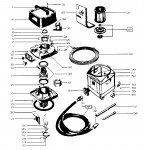 Festool 484994 Sr 5 E-As 220V Spare Parts