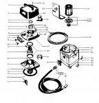 Festool 483097 Sr 5 E 220V Spare Parts