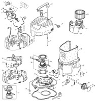 Festool 493548 Srh 45 E 230V Spare Parts