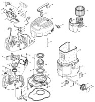 Festool 493549 Srm 45 Le-Ec 230V Spare Parts