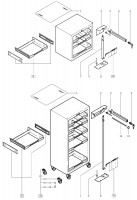 Festool 491921 Systainer-Port Sys-Port 500/2 Spare Parts