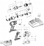 Festool 496958 T 18+3 Spare Parts