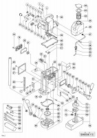 HITACHI MAGNETIC DRILL PRESS BM 60M SPARE PARTS