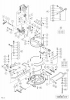 HITACHI COMPOUND SAW C 10FCE2 SPARE PARTS