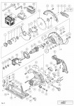 HITACHI CIRCULAR SAW C 6BU2 SPARE PARTS