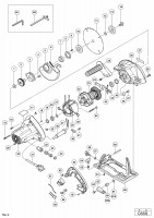 HITACHI CIRCULAR SAW C 6SS SPARE PARTS