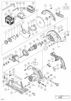 HITACHI CIRCULAR SAW C 6U2 SPARE PARTS