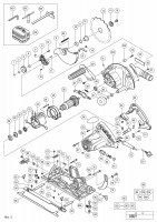 HITACHI CIRCULAR SAW C 6UY SPARE PARTS