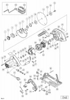 HITACHI CIRCULAR SAW C 7SS SPARE PARTS