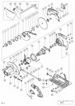 HITACHI 71/4 DUST COLLECTION CIRCULAR SAW C 7YA SPARE PARTS