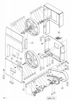 HITACHI BAND SAW CB 75F SPARE PARTS